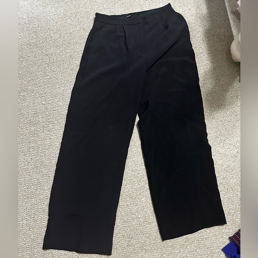 Express trouser super high rise wide leg pants